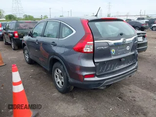 2015 Honda CR-V LX with VIN 5J6RM4H38FL042550, listed as a IAAI auction lot 42119148 with 204,104 mi miles and . Bid and sale history available at DreamBid. Image 3.