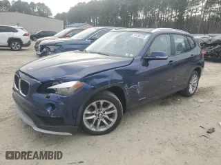 2015 BMW X1 xDrive28i with VIN WBAVL1C55FVY29536, listed as a Copart auction lot 51130175 with 79,643 mi miles and Salvage Title. Bid and sale history available at carsss.com. Image 1.