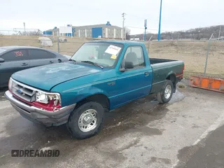 1997 Ford Ranger XLT with VIN 1FTCR10A6VPB49917, listed as a IAAI auction lot 41549691 with 73,548 mi miles. Bid and sale history available at carsss.com. Image 19.
