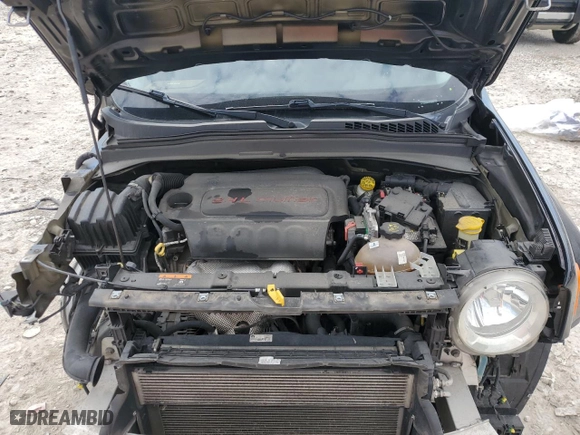 2017 Jeep Renegade Latitude with VIN ZACCJABB9HPF72642, listed as a Copart auction lot 50519185 with 114,514 mi miles and Salvage Title. Bid and sale history available at carsss.com. Image 12.
