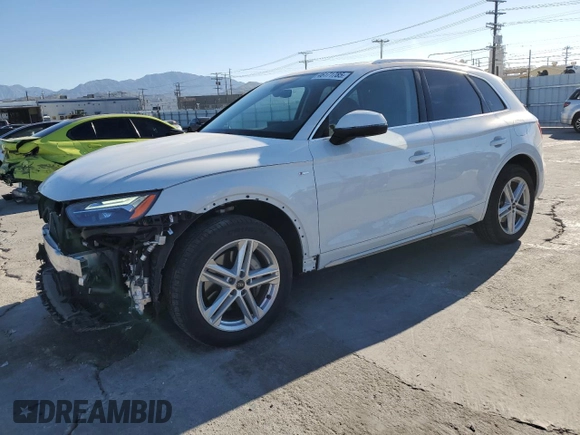 2024 Audi Q5 S line Premium with VIN WA1G2AFY1R2069111, listed as a Copart auction lot 46171785 with 10,350 mi miles and Salvage title. Bid and sale history available at DreamBid. Image 1.