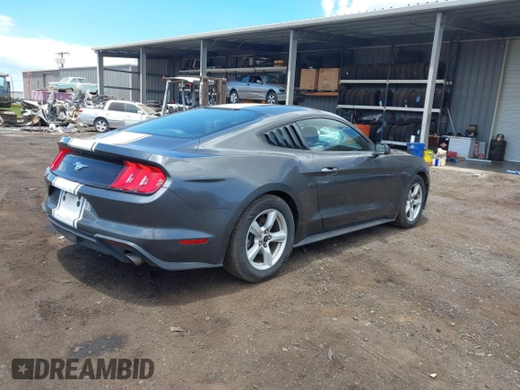 2018 Ford Mustang EcoBoost with VIN 1FA6P8TH0J5123717, listed as a IAAI auction lot 42542683 with 101,729 mi miles and . Bid and sale history available at DreamBid. Image 4.