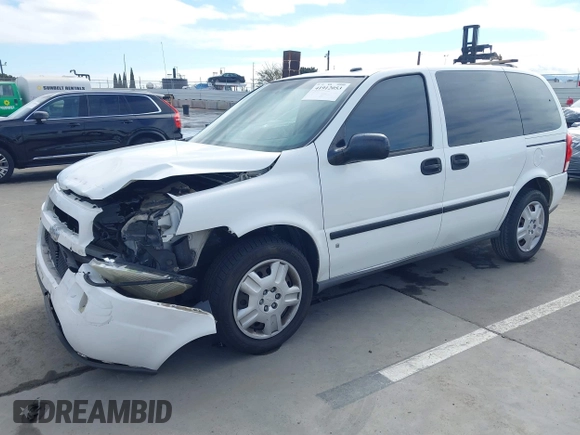 2007 Chevrolet Uplander LS with VIN 1GNDU23117D122690, listed as a IAAI auction lot 41912053 with 161,206 mi miles and . Bid and sale history available at DreamBid. Image 18.