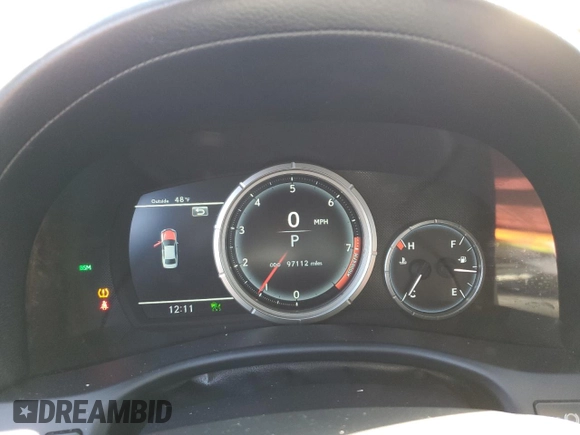 2016 Lexus GS 350 with VIN JTHBZ1BL6GA005055, listed as a Copart auction lot 89324625 with 97,112 mi miles and Salvage Title. Bid and sale history available at carsss.com. Image 9.