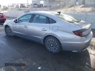 2020 Hyundai Sonata Hybrid Ultimate with VIN KMHL34JJ3LA012107, listed as a Copart auction lot 54268124 with 59,322 mi miles and Non Repairable. Bid and sale history available at carsss.com. Image 2.