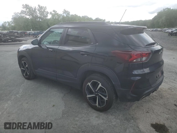 2022 Chevrolet TrailBlazer RS with VIN KL79MTSL0NB077707, listed as a Copart auction lot 56185944 with 259,453 mi miles and Salvage Title. Bid and sale history available at DreamBid. Image 2.