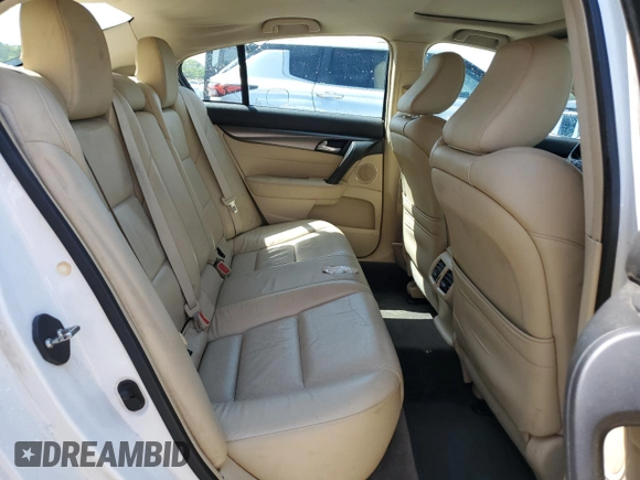 2012 Acura TL Tech Auto with VIN 19UUA8F5XCA008722, listed as a Copart auction lot 52708735 with 296,952 mi miles and Salvage Title. Bid and sale history available at carsss.com. Image 10.