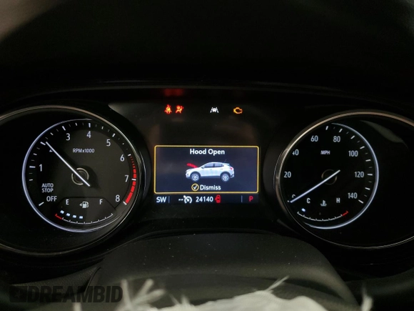 2023 Buick Encore GX Select с VIN KL4MMDSL3PB067401, выставлен на аукционе Copart как лот 53920045 с пробегом 24 140 миль миль и Списание • Salvage title. История ставок и продаж доступна на DreamBid. Изображение 9.