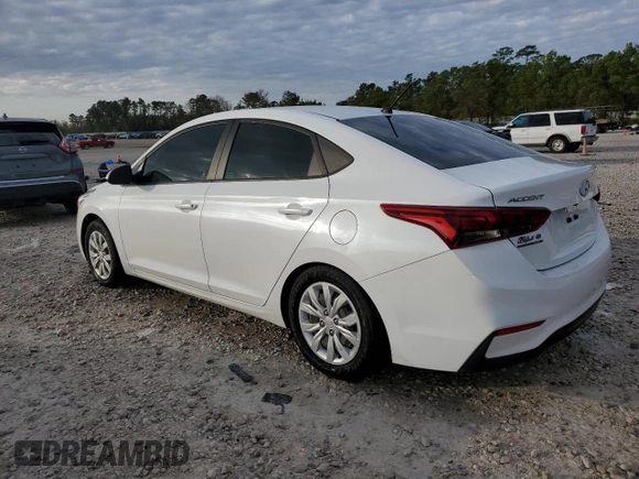 2022 Hyundai Accent SE with VIN 3KPC24A6XNE155218, listed as a Copart auction lot 85602134 with 60,007 mi miles and Salvage Title. Bid and sale history available at carsss.com. Image 2.