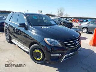 2014 Mercedes-Benz M with VIN 4JGDA5HB9EA351147, listed as a IAAI auction lot 41364737 with 106,723 mi miles. Bid and sale history available at carsss.com. Image 1.