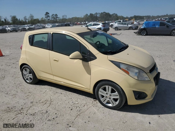 2014 Chevrolet Spark LT with VIN KL8CD6S9XEC568089, listed as a Copart auction lot 49958835 with 77,401 mi miles and Clean Title. Bid and sale history available at carsss.com. Image 4.