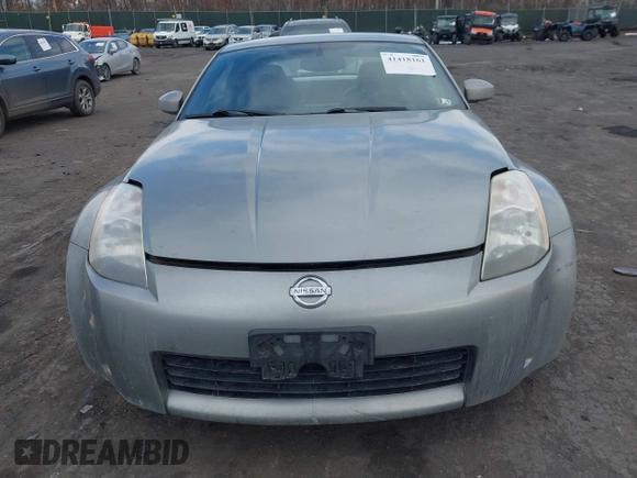2005 Nissan 350Z Touring with VIN JN1AZ34E85M652465, listed as a IAAI auction lot 41418161 with 153,099 mi miles. Bid and sale history available at carsss.com. Image 6.