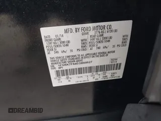 2014 Ford Explorer Limited with VIN 1FM5K7F84EGB68627, listed as a IAAI auction lot 42037583 with 171,436 mi miles and . Bid and sale history available at carsss.com. Image 9.
