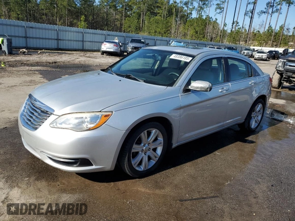 2012 Chrysler 200 Touring with VIN 1C3CCBBB2CN125284, listed as a Copart auction lot 48386185 with 180,911 mi miles and Salvage Title. Bid and sale history available at DreamBid. Image 1.