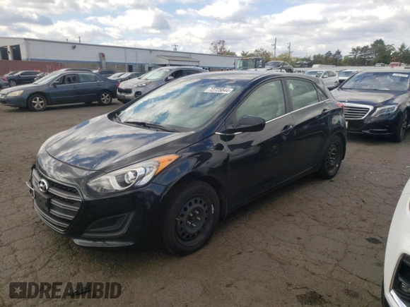 2017 Hyundai Elantra GT with VIN KMHD35LH5HU354037, listed as a Copart auction lot 72725844 with 71,207 mi miles and Salvage Title. Bid and sale history available at carsss.com. Image 1.