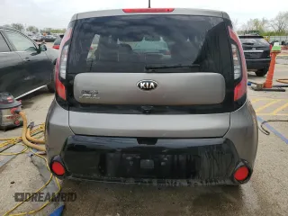 2016 Kia Soul + with VIN KNDJP3A52G7322863, listed as a Copart auction lot 53725155 with 0 mi miles and Salvage Title. Bid and sale history available at carsss.com. Image 6.