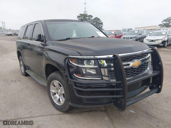 2017 Chevrolet Tahoe Commercial with VIN 1GNLCDECXHR304319, listed as a IAAI auction lot 41924011 with 130,566 mi miles. Bid and sale history available at carsss.com. Image 1.