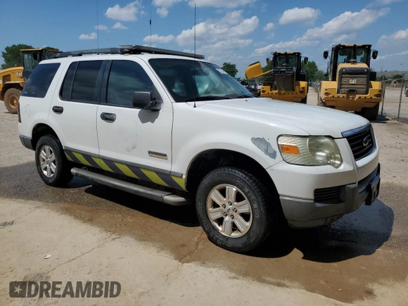 2006 Ford Explorer XLS with VIN 1FMEU72E06UA51183, listed as a Copart auction lot 54943965 with 109,072 mi miles and Clean title. Bid and sale history available at DreamBid. Image 4.
