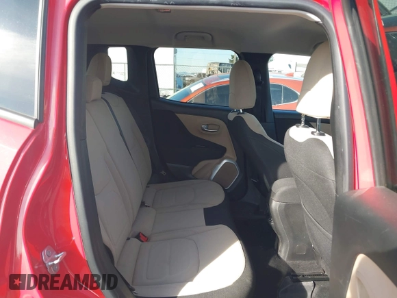 2018 Jeep Renegade Latitude with VIN ZACCJBBB6JPH80554, listed as a IAAI auction lot 42024197 with 69,247 mi miles and . Bid and sale history available at DreamBid. Image 8.