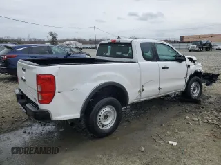2020 Ford Ranger XL with VIN 1FTER1EH7LLA78326, listed as a Copart auction lot 47368355 with 34,752 mi miles and Salvage Title. Bid and sale history available at carsss.com. Image 3.