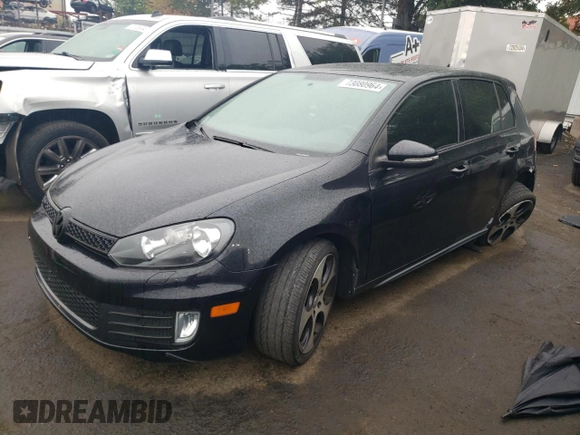 2011 Volkswagen GTI PZEV z VIN WVWHD7AJ1BW241072, wystawiony jako Copart lot #73080964 z przebiegiem 83 749 mil mil oraz Szkoda całkowita • Salvage title. Historia ofert i sprzedaży dostępna na DreamBid. Obrazek 1.