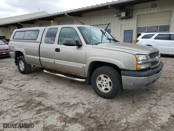 2003 Chevrolet Silverado 1500 LS with VIN 1GCEK19T13E197433, listed as a Copart auction lot 51218665 with 153,797 mi miles and Salvage Title. Bid and sale history available at carsss.com. Image 4.
