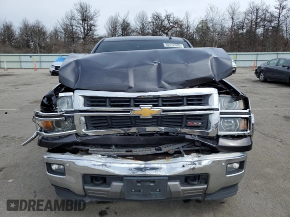 2014 Chevrolet Silverado 1500 LTZ with VIN 1GCVKSEC1EZ134582, listed as a Copart auction lot 50472335 with 93,362 mi miles and Salvage Title. Bid and sale history available at DreamBid. Image 5.