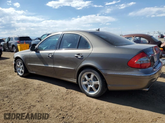 2009 Mercedes-Benz E 350 Luxury with VIN WDBUF87X49B376380, listed as a Copart auction lot 63763895 with 102,820 mi miles and Salvage title. Bid and sale history available at DreamBid. Image 2.
