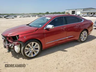 2018 Chevrolet Impala Premier with VIN 1G1125S34JU110720, listed as a Copart auction lot 64491435 with 46,587 mi miles and Salvage title. Bid and sale history available at DreamBid. Image 1.