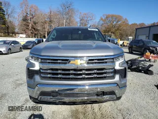 2024 Chevrolet Silverado 1500 LTZ with VIN 1GCUDGE81RZ243550, listed as a Copart auction lot 83955354 with 15,828 mi miles and Salvage Title. Bid and sale history available at DreamBid. Image 5.