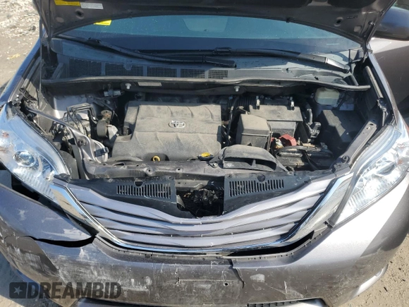2015 Toyota Sienna Ltd with VIN 5TDDK3DC3FS127574, listed as a Copart auction lot 52703385 with 143,544 mi miles and Clean Title. Bid and sale history available at carsss.com. Image 12.