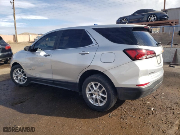 2022 Chevrolet Equinox LT with VIN 3GNAXUEV2NL100582, listed as a Copart auction lot 41431405 with 94,322 mi miles and Salvage Title. Bid and sale history available at carsss.com. Image 2.