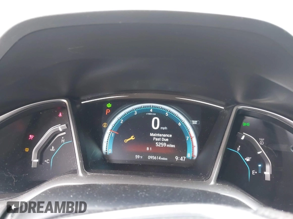 2018 Honda Civic EX with VIN 2HGFC2F75JH528486, listed as a IAAI auction lot 41869983 with 95,614 mi miles and . Bid and sale history available at DreamBid. Image 7.