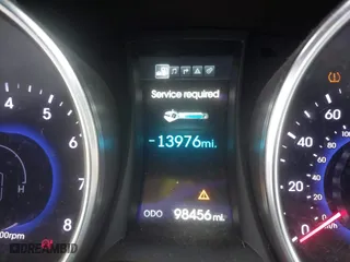 2013 Hyundai Santa Fe Limited with VIN KM8SR4HFXDU016778, listed as a IAAI auction lot 42029308 with 98,456 mi miles. Bid and sale history available at carsss.com. Image 7.