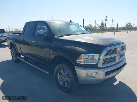 2013 Ram 2500 Laramie with VIN 3C6UR5FL7DG529590, listed as a IAAI auction lot 40608177 with 141,594 mi miles. Bid and sale history available at carsss.com. Image 1.