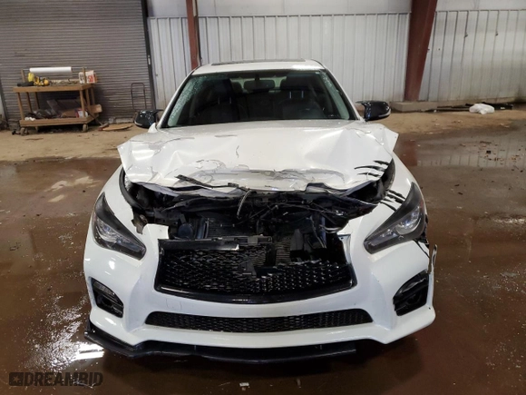 2014 Infiniti Q50 with VIN JN1BV7AR8EM695668, listed as a Copart auction lot 89120285 with 145,061 mi miles and Clean Title. Bid and sale history available at carsss.com. Image 5.