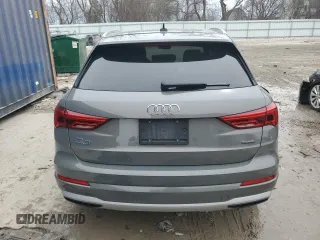 2021 Audi Q3 Premium with VIN WA1AUCF33M1100504, listed as a Copart auction lot 51975165 with 74,054 mi miles and Salvage Title. Bid and sale history available at carsss.com. Image 6.
