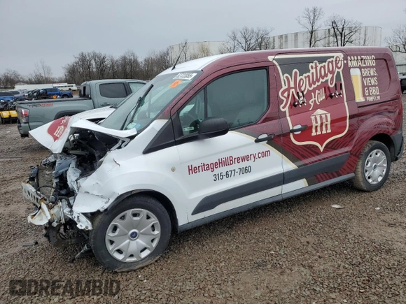 2016 Ford Transit Connect XL z VIN NM0LS7E72G1263257, wystawiony jako Copart lot #52722055 z przebiegiem Nie podano mil oraz Szkoda całkowita • Salvage title. Historia ofert i sprzedaży dostępna na DreamBid. Obrazek 1.
