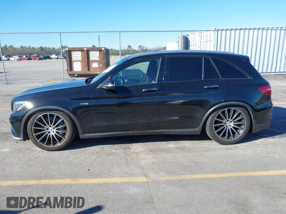 2017 Mercedes-Benz GLC with VIN WDC0G6EB0HF230536, listed as a IAAI auction lot 41632190 with 54,138 mi miles. Bid and sale history available at carsss.com. Image 14.