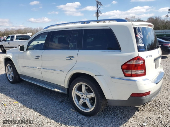 2009 Mercedes-Benz GL-Class 5.5L with VIN 4JGBF86E39A459440, listed as a Copart auction lot 45307035 with 176,328 mi miles and Salvage Title. Bid and sale history available at carsss.com. Image 2.