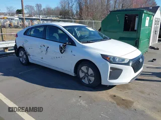 2019 Hyundai Ioniq Blue with VIN KMHC65LC2KU119660, listed as a IAAI auction lot 41710680 with 123,480 mi miles and . Bid and sale history available at DreamBid. Image 1.