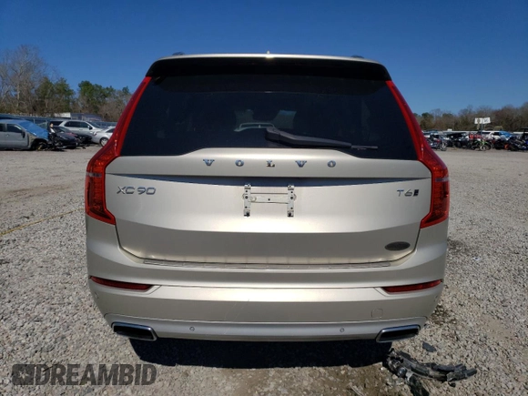 2017 Volvo XC90 Momentum with VIN YV4A22PK0H1171397, listed as a Copart auction lot 47424555 with 122,232 mi miles and Salvage Title. Bid and sale history available at DreamBid. Image 6.