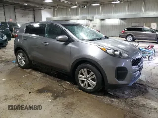 2018 Kia Sportage LX with VIN KNDPM3AC1J7422980, listed as a Copart auction lot 51221195 with 75,390 mi miles and Clean Title. Bid and sale history available at carsss.com. Image 4.