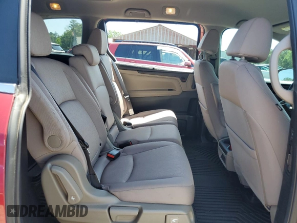 2022 Honda Odyssey EX with VIN 5FNRL6H50NB011140, listed as a Copart auction lot 56473855 with 30,976 mi miles and Salvage Title. Bid and sale history available at DreamBid. Image 11.