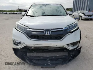 2015 Honda CR-V EX-L with VIN 5J6RM4H75FL040998, listed as a Copart auction lot 45461775 with 124,453 mi miles and Salvage Title. Bid and sale history available at carsss.com. Image 5.