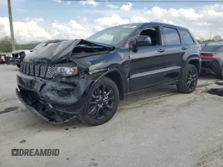 2020 Jeep Grand Cherokee Altitude with VIN 1C4RJFAG0LC150082, listed as a Copart auction lot 52899985 with 76,894 mi miles and Salvage Title. Bid and sale history available at carsss.com. Image 1.