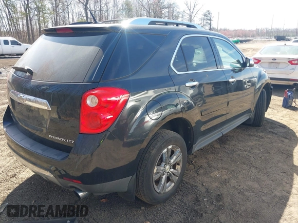 2011 Chevrolet Equinox LTZ with VIN 2CNFLGE50B6328409, listed as a IAAI auction lot 41814881 with 111,581 mi miles. Bid and sale history available at carsss.com. Image 4.