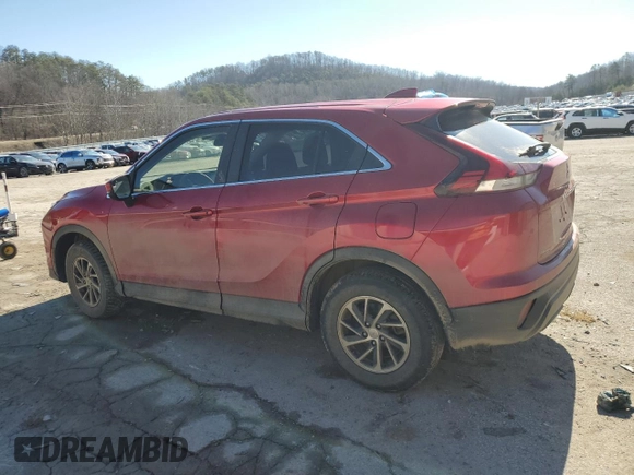 2022 Mitsubishi Eclipse Cross ES with VIN JA4ATUAA6NZ013214, listed as a Copart auction lot 46410485 with 67,245 mi miles and Salvage title. Bid and sale history available at DreamBid. Image 2.
