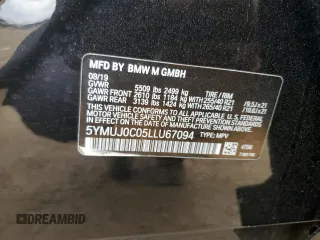 2020 BMW X4 M z VIN 5YMUJ0C05LLU67094, wystawiony jako Copart lot #46269274 z przebiegiem 42 429 mil mil oraz . Historia ofert i sprzedaży dostępna na DreamBid. Obrazek 13.