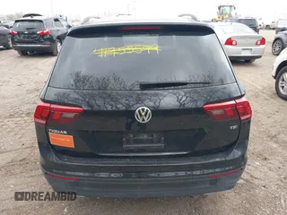 2018 Volkswagen Tiguan S with VIN 3VV1B7AX1JM076071, listed as a IAAI auction lot 42043311 with 107,883 mi miles and . Bid and sale history available at DreamBid. Image 16.